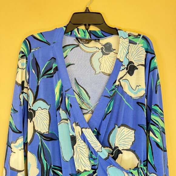 Multi-Color Print Dress by Mlle Gabrielle.  2X. NWT - Picture 4 of 4